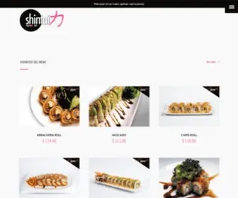 Shintai.com.mx(Shintai Nippon Deli) Screenshot