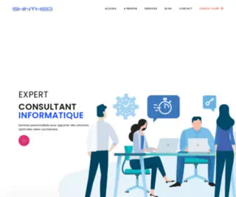 Shintheo.com(Votre consultant informatique dédié) Screenshot