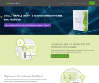 Shinydocs.com(Information Understood) Screenshot