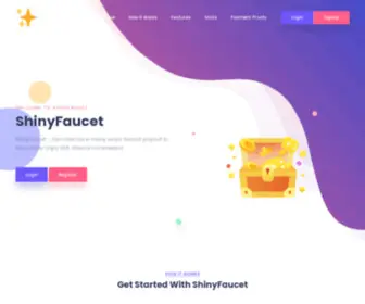 Shinyfaucet.com(Earn LiteCoin in many ways) Screenshot