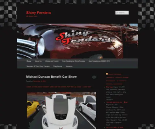 Shinyfenders.com(Shiny Fenders) Screenshot