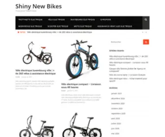 Shinynewbikes.com(Shiny New Bikes) Screenshot