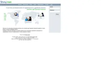 Shinynic.it(Registrazione domini) Screenshot