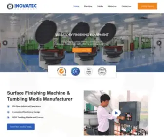 Shinysmooth.com(Inovatec Machinery) Screenshot