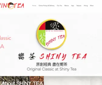 Shinytea.ca(Tea Cafe) Screenshot