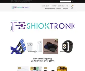 Shioktronics.com(Wholesale & Retail Consumer Electronics Singapore) Screenshot