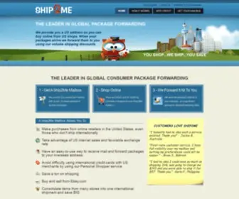 Ship2ME.com(Ship2Me Package Forwarding) Screenshot