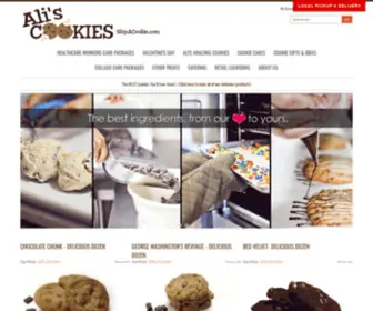 Shipacookie.com(Alis Cookies Nationwide Cookie Delivery) Screenshot