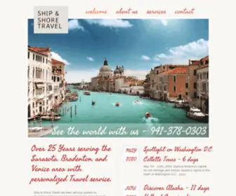 Shipandshoretravelinc.com(Shipandshoretravelinc) Screenshot