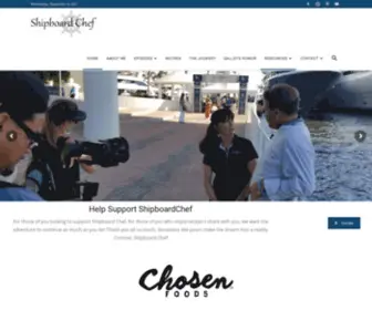 Shipboardchef.com(Adventures in travel) Screenshot