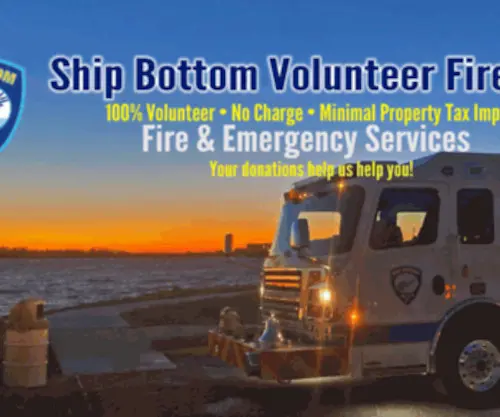Shipbottomfireco.com(Volunteers Proudly Serving Since 1922) Screenshot