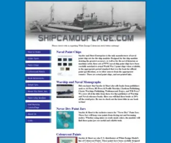 Shipcamouflage.com(Snyder & Short's) Screenshot