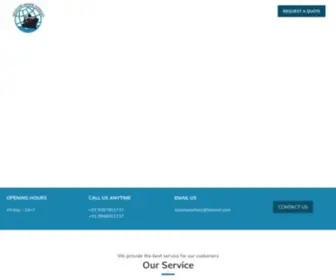 Shipchandlerkochi.com(Seashore marine agencies) Screenshot