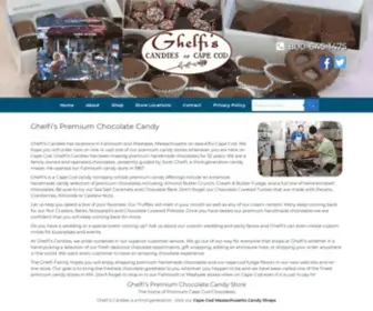 Shipchocolates.net(Ghelfi's Premium Chocolates) Screenshot