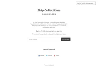 Shipcollectibles.com(Ship Collectibles) Screenshot