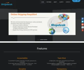 Shipdesk.in(Shipdesk) Screenshot