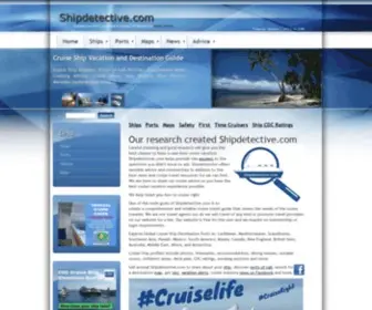 Shipdetective.com(Shipdetective Cruise Guide) Screenshot