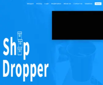 Shipdropper.com(Shipdropper) Screenshot