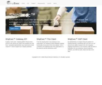 Shipexec.com(ShipExec™ ) Screenshot