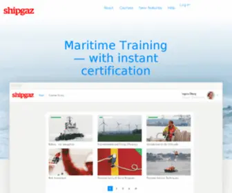 Shipgaz.com(Shipgaz Training) Screenshot