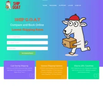 Shipgoat.com(The G.O.A.T) Screenshot