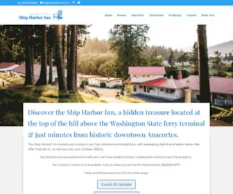 Shipharborinn.com(Anacortes Ship Harbor Inn) Screenshot