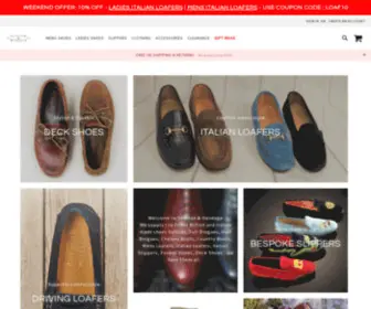 Shiphen.com(Shipton & Heneage Finest Formal and Casual Footwear from UK) Screenshot