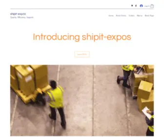 Shipit-Expos.com(Home) Screenshot