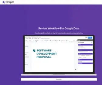 Shipit.page(Shipit page) Screenshot