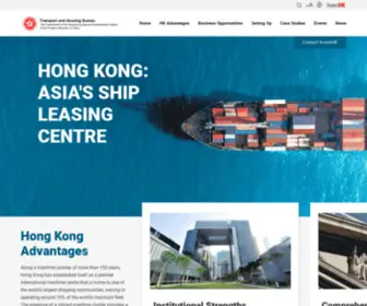 Shipleasing.hk(Hong Kong: Asia’s Ship Leasing Centre) Screenshot