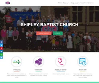 Shipleybaptistchurch.org.uk Screenshot