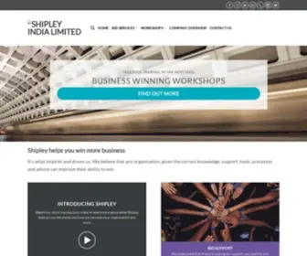 Shipleywins.in(Shipley India Limited’s business consulting services) Screenshot