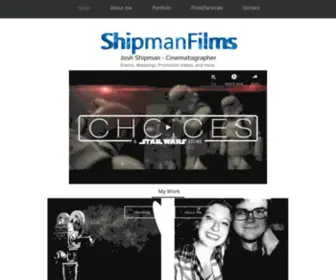 Shipmanfilms.com(Home) Screenshot