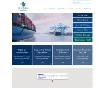 Shipmed.co.za(Travel And Medical Clinic) Screenshot