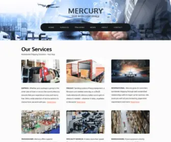 Shipmercury.com(Mercury's mission) Screenshot