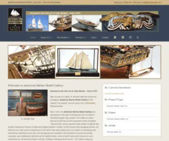 Shipmodel.com(Ship Models. American Marine Model Gallery) Screenshot