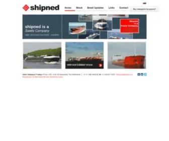 Shipned.com(Swets International Shipping and Trading) Screenshot
