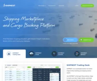 Shipnext.com(Shipping Marketplace and Freight Management Platform) Screenshot