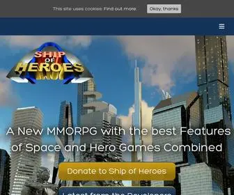 Shipofheroes.com(Heroes in Space) Screenshot