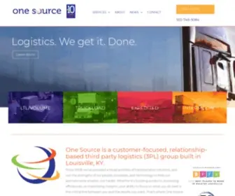 Shiponesource.com(One Source) Screenshot