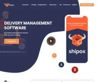 Shipox.com(Shipox software) Screenshot