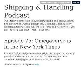 Shippingandhandlingpodcast.com(Shipping & Handling Podcast) Screenshot