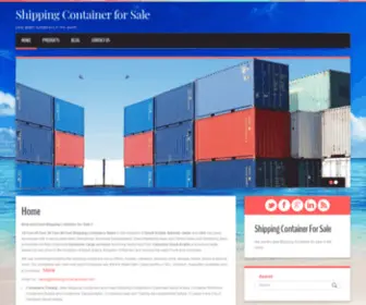 Shippingcontainer4Sale.com(Shipping Container for Sale) Screenshot