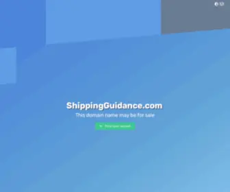 Shippingguidance.com(Shippingguidance) Screenshot