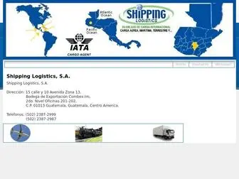 Shippinglogistics.com.gt(Shipping Logistics) Screenshot