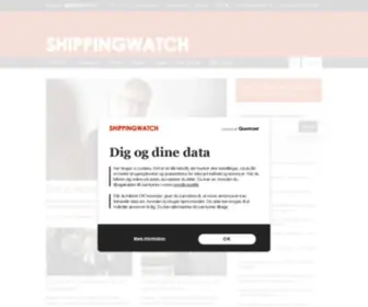 Shippingwatch.dk(Shippingwatch) Screenshot