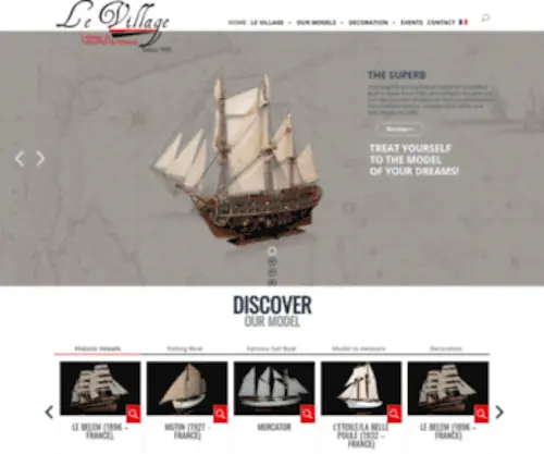 Ships-Models.com(Le village Atelier) Screenshot