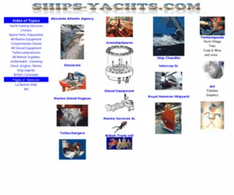Ships-Yachts.com(WordPress) Screenshot