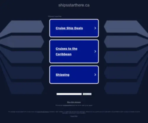 Shipsstarthere.ca(Halifax Shipyard) Screenshot