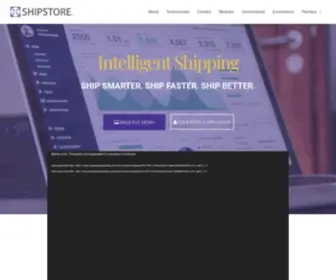 ShipStoresoftware.com(Shipstore) Screenshot